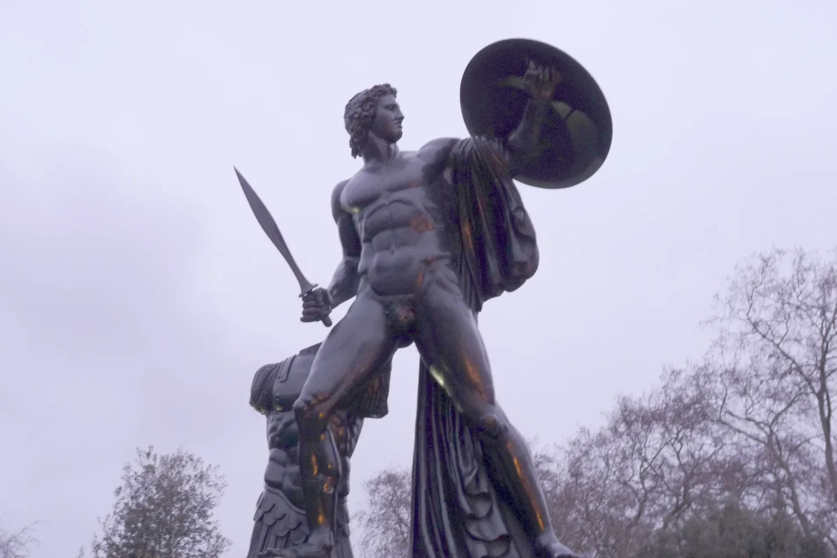 Londra Hyde Park’taki Akhilleus heykeli