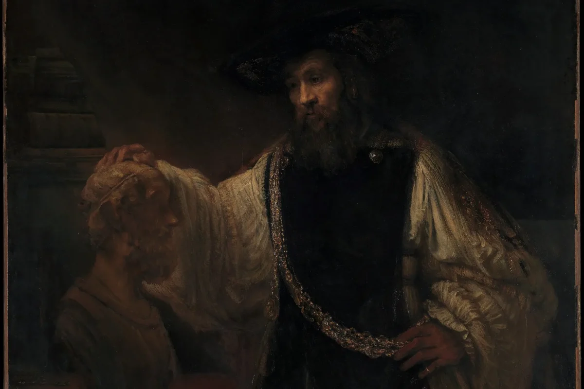 Rembrandt’ın “Homeros Büstüyle Aristoteles” tablosu