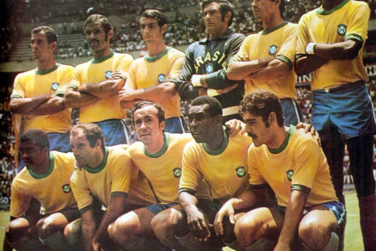 Pelé’nin de yer aldığı 1970 Brezilya millî takımı