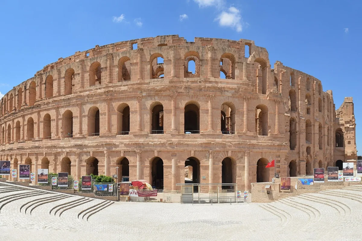Tunus’ta ayakta kalan Roma dönemi amfitiyatrosu