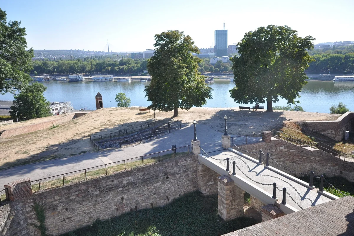 Belgrad Kalesi’nden Sava ile Tuna’nın birleştiği noktaya bakış